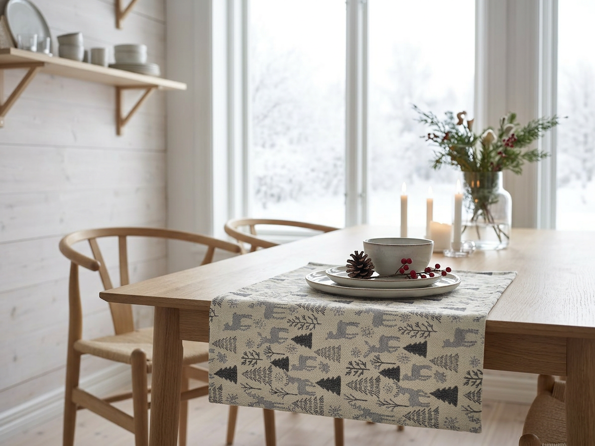 Prostírání FALUN 35 × 50 cm, béžovo-šedé – Sander