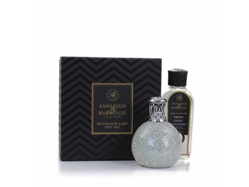 Katalytická lampa THE PEARL s vůní FRESH LINEN 250 ml malá