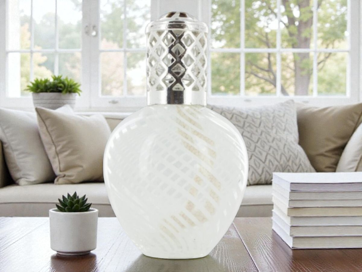 Katalytická lampa SIMPLY SPUN velká bílá