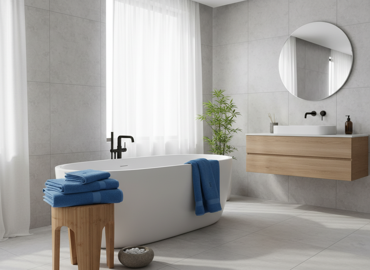 SUPERWUSCHEL ručník 30 x 30 cm cornflower