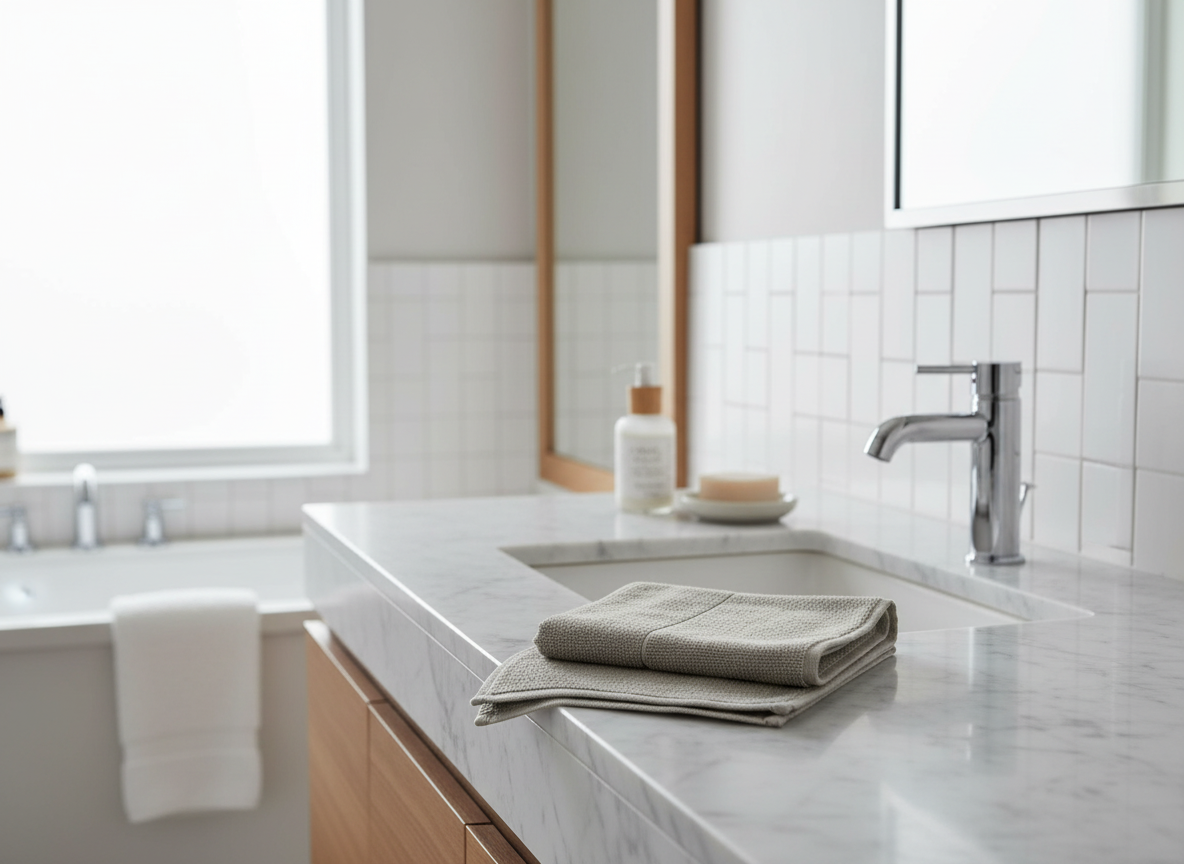 Luxusní bambusový ručník 50x100 cm - Silver Grey