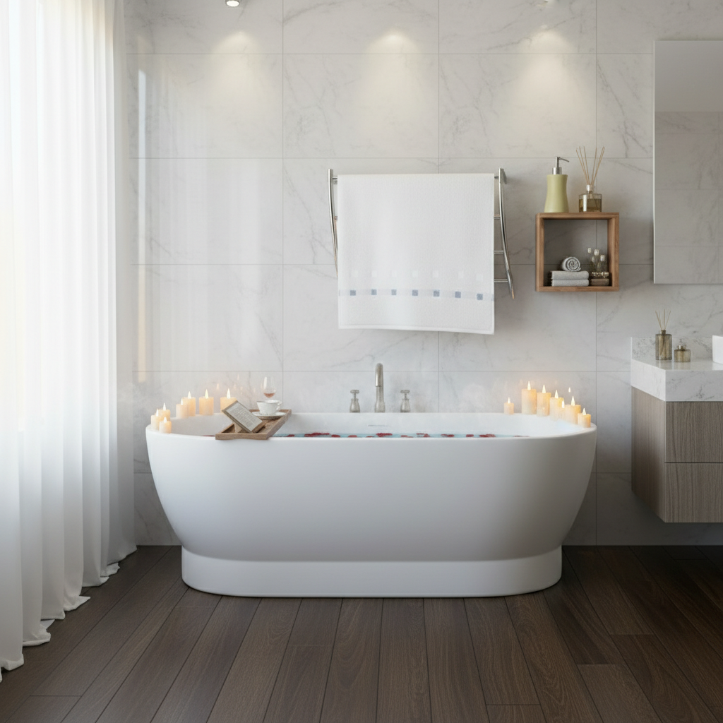 Ručník QUATTRO bílý 50x100 cm Framsohn