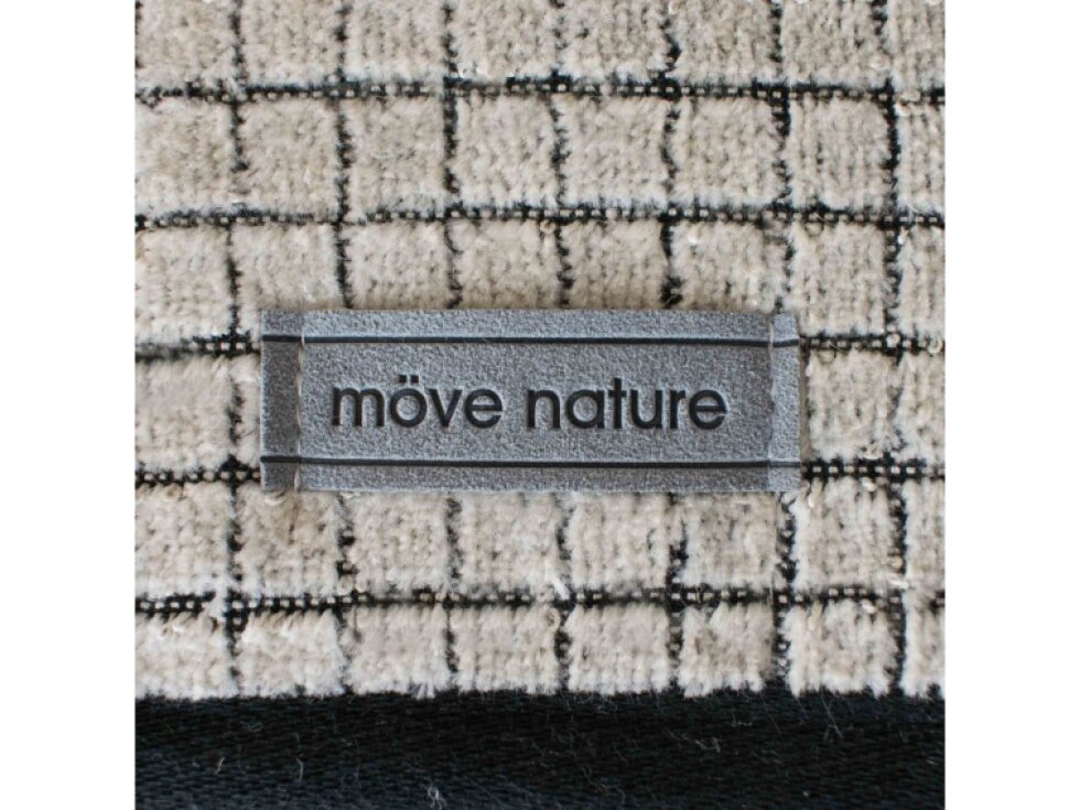 EDEN ručník 50 x 100 cm, kostka nature/black