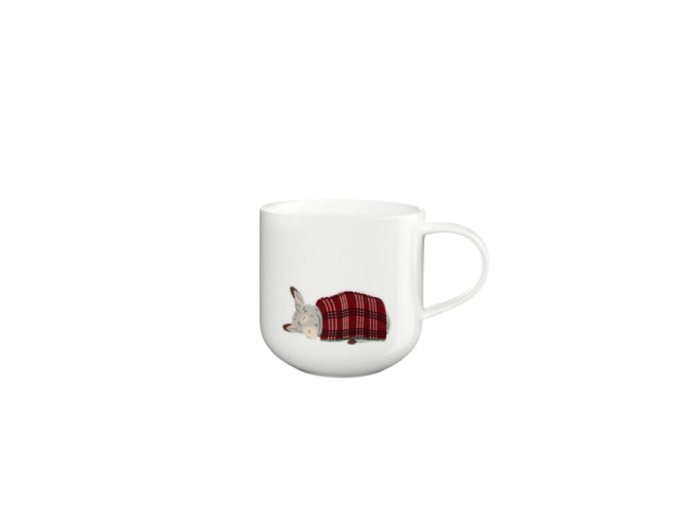 Porcelánový hrnek COPPA WINTER ANIMALS Osel 400 ml ASA Selection