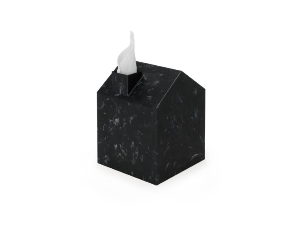 Kryt na krabičku papírových kapesníků Umbra CASA černý