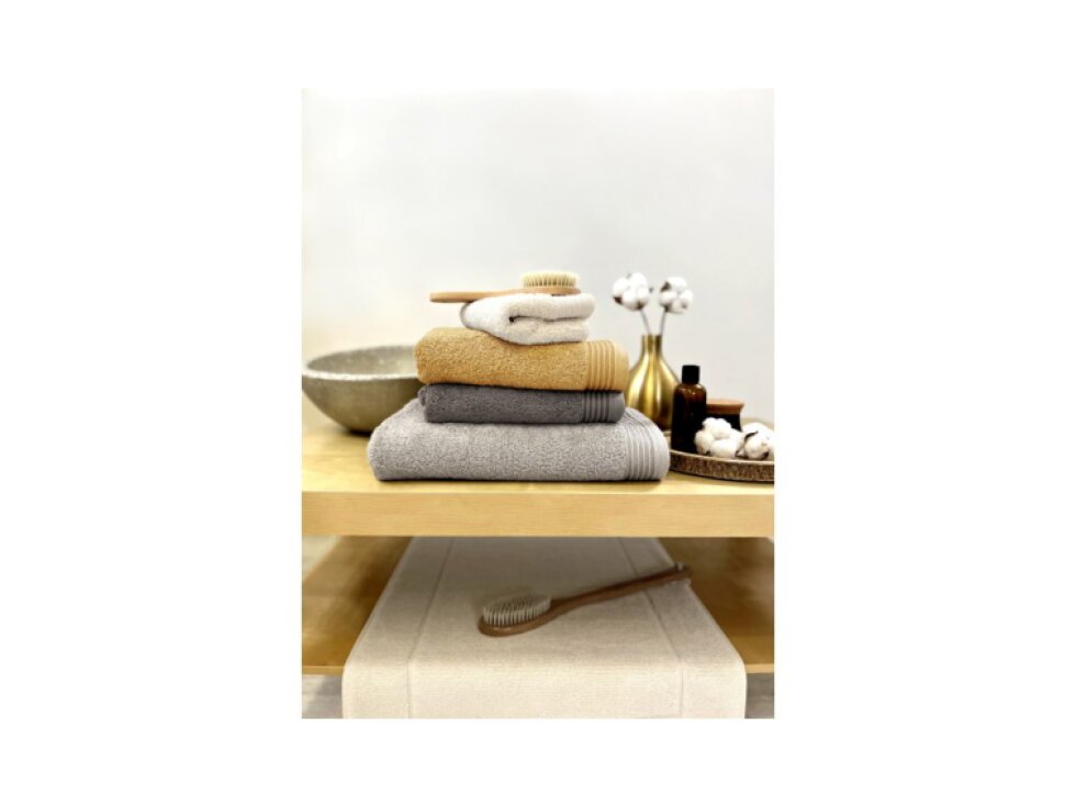 Framsohn Osuška PREMIUM 67x140 cm Curry Yellow - Luxusní Bavlna