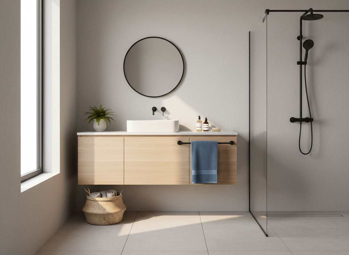 Bambusová osuška 80 x 150 cm steel blue