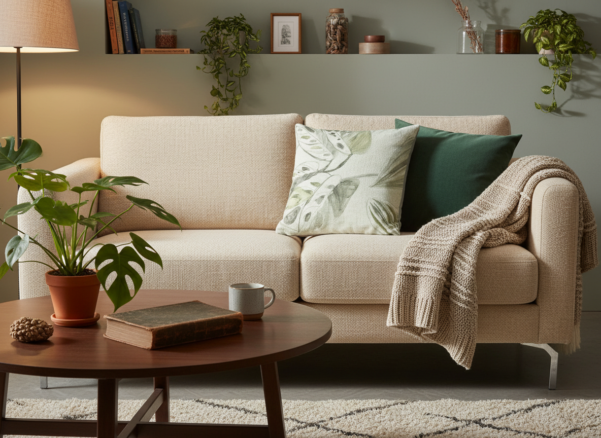 Povlak na polštář SIENA 50 x 50 cm zelený