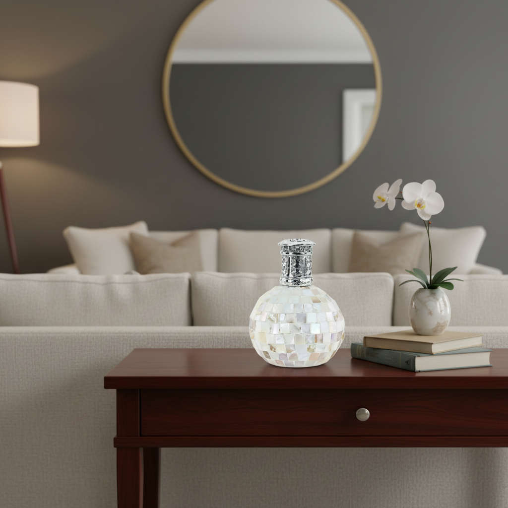 Katalytická lampa OCEAN QUEEN XL perleťová