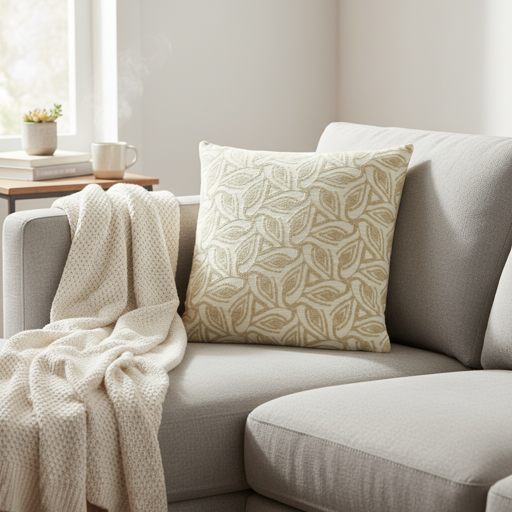 Povlak na polštář LANIKA 50 x 50 cm, béžový