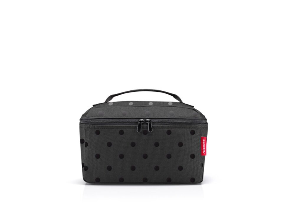 Reisenthel Beautycase glossy dots black – kosmetický kufřík 4 l