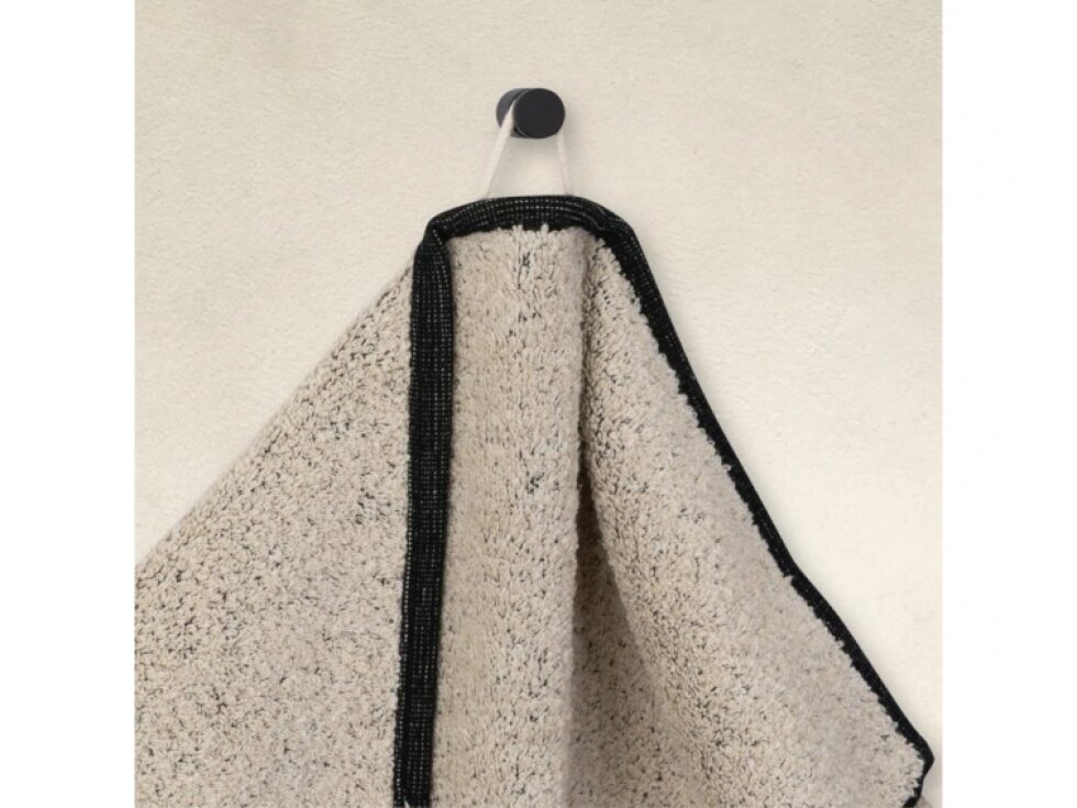 EDEN osuška 80 x 150 cm nature/black