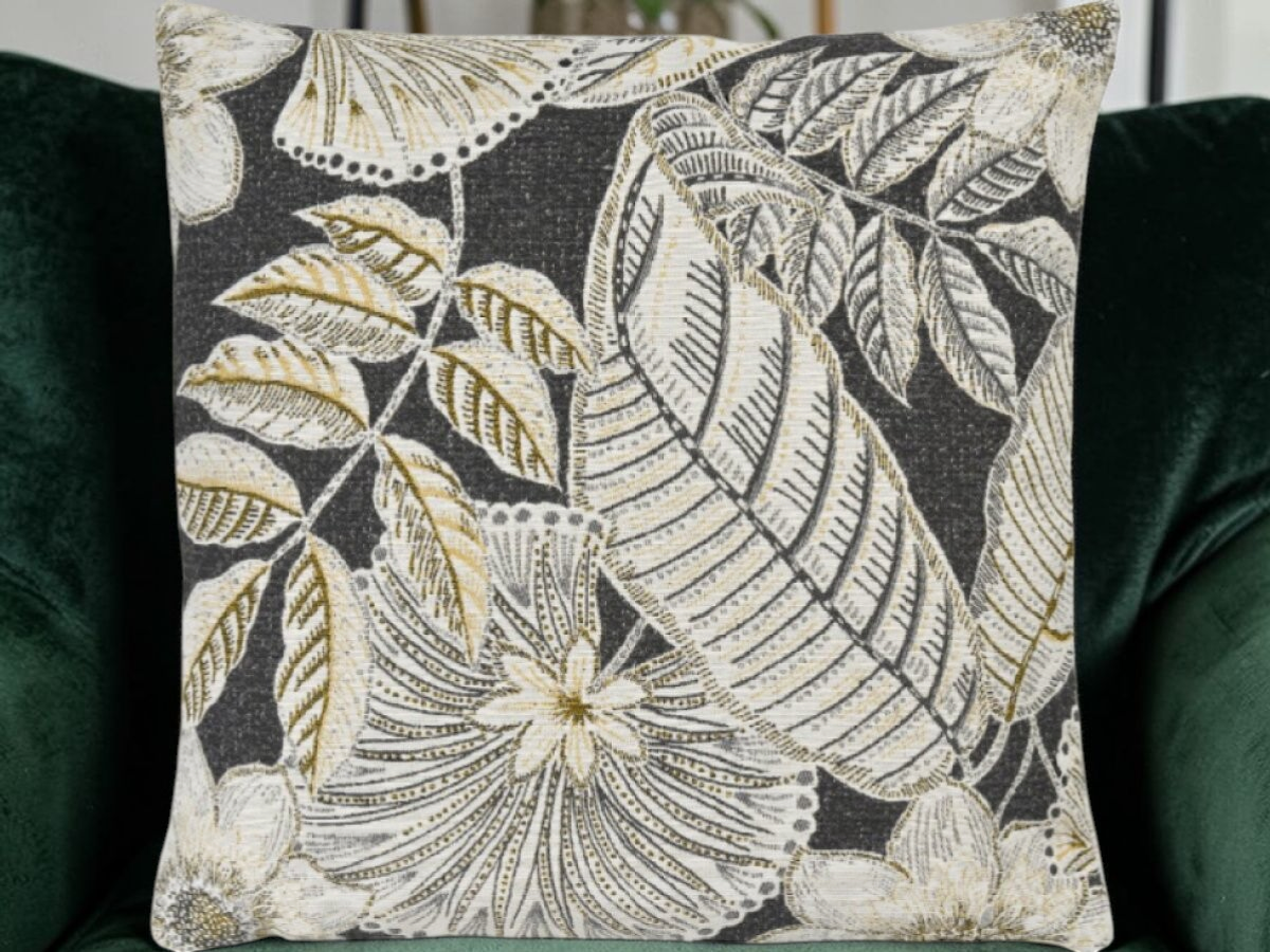 Povlak na polštář SHEYLA 50 x 50 cm, béžový/šedý