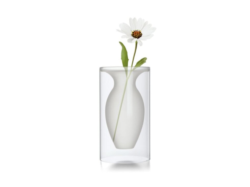 Skleněná designová váza ESMERALDA M 24 cm – Philippi