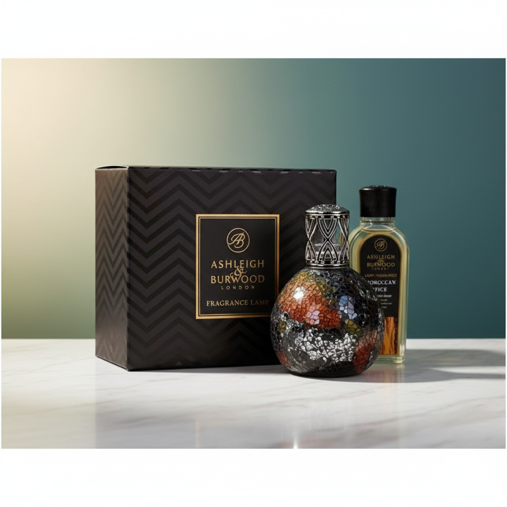 Katalytická lampa velká WOODLAND s vůní MOROCCAN SPICE 250 ml