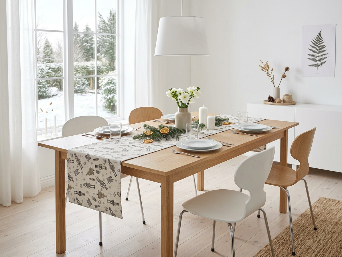 Vánoční běhoun na stůl HOMBRE 40 × 100 cm – Sander