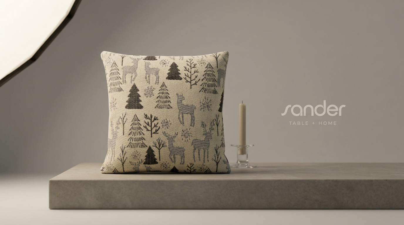 Vánoční povlak na polštář FALUN 50 × 50 cm Sander