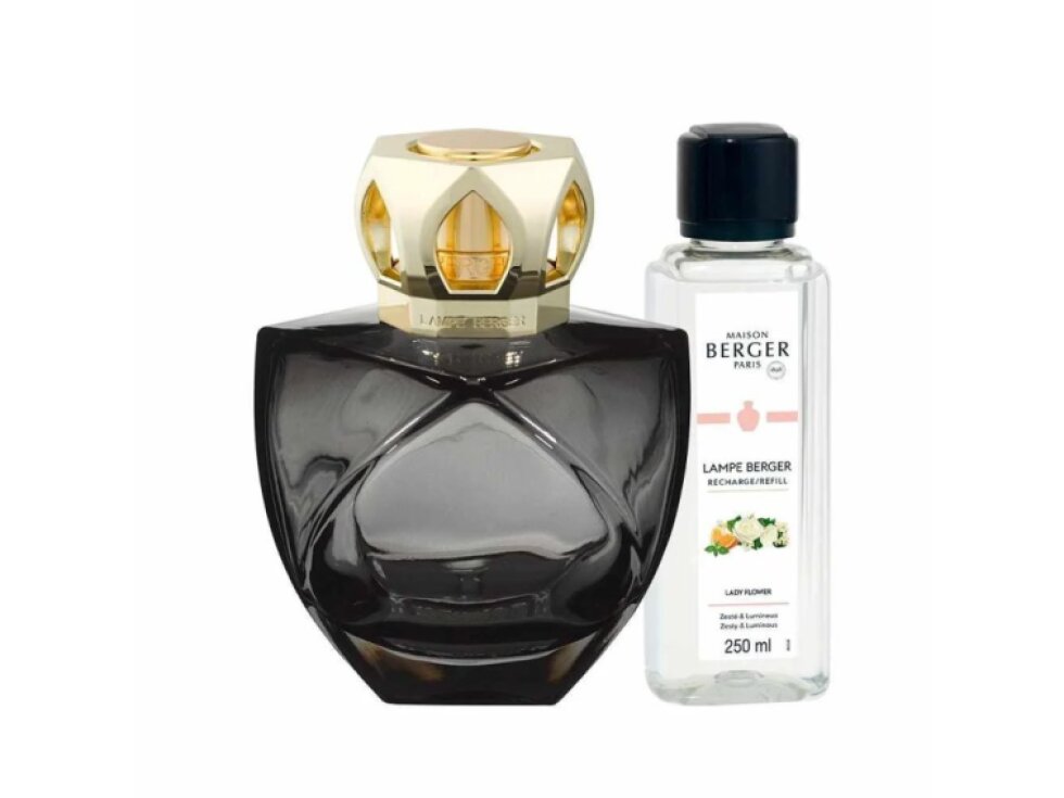 Maison Berger Paris katalytická lampa ETERNITY černá + náplň Lady flower 250 ml