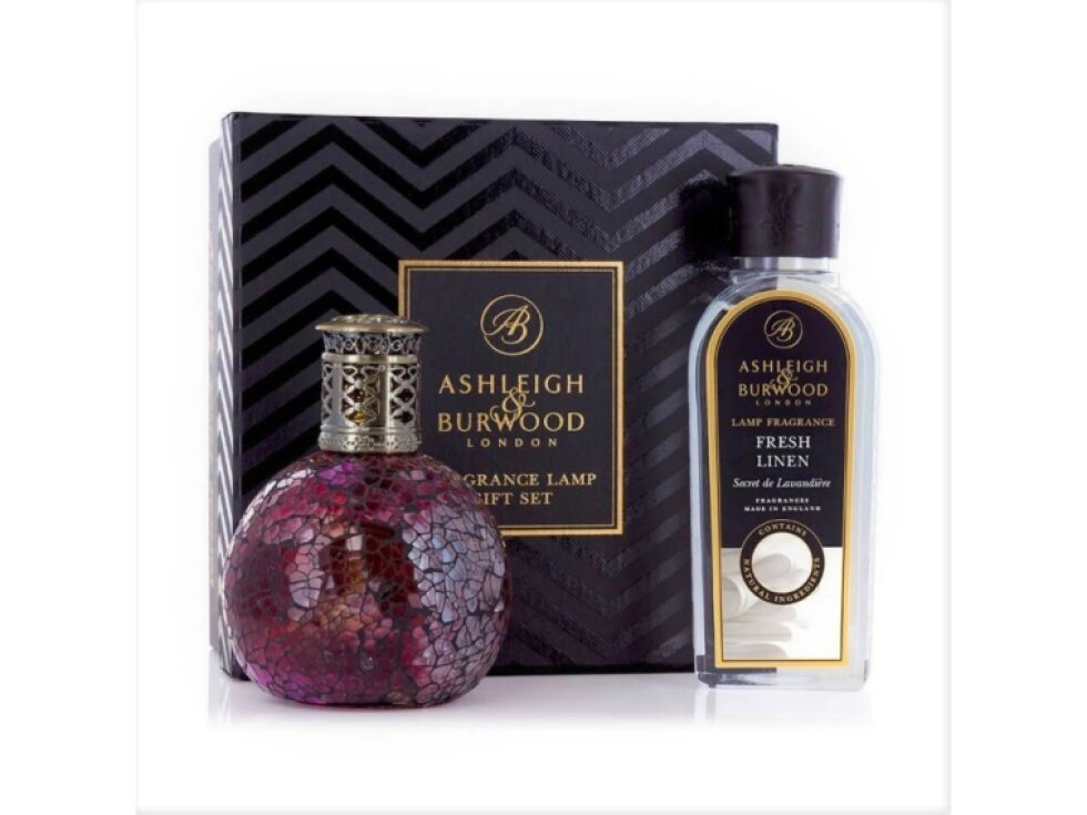 Katalytická lampa malá ROSE BUD s vůní FRESH LINEN 250 ml