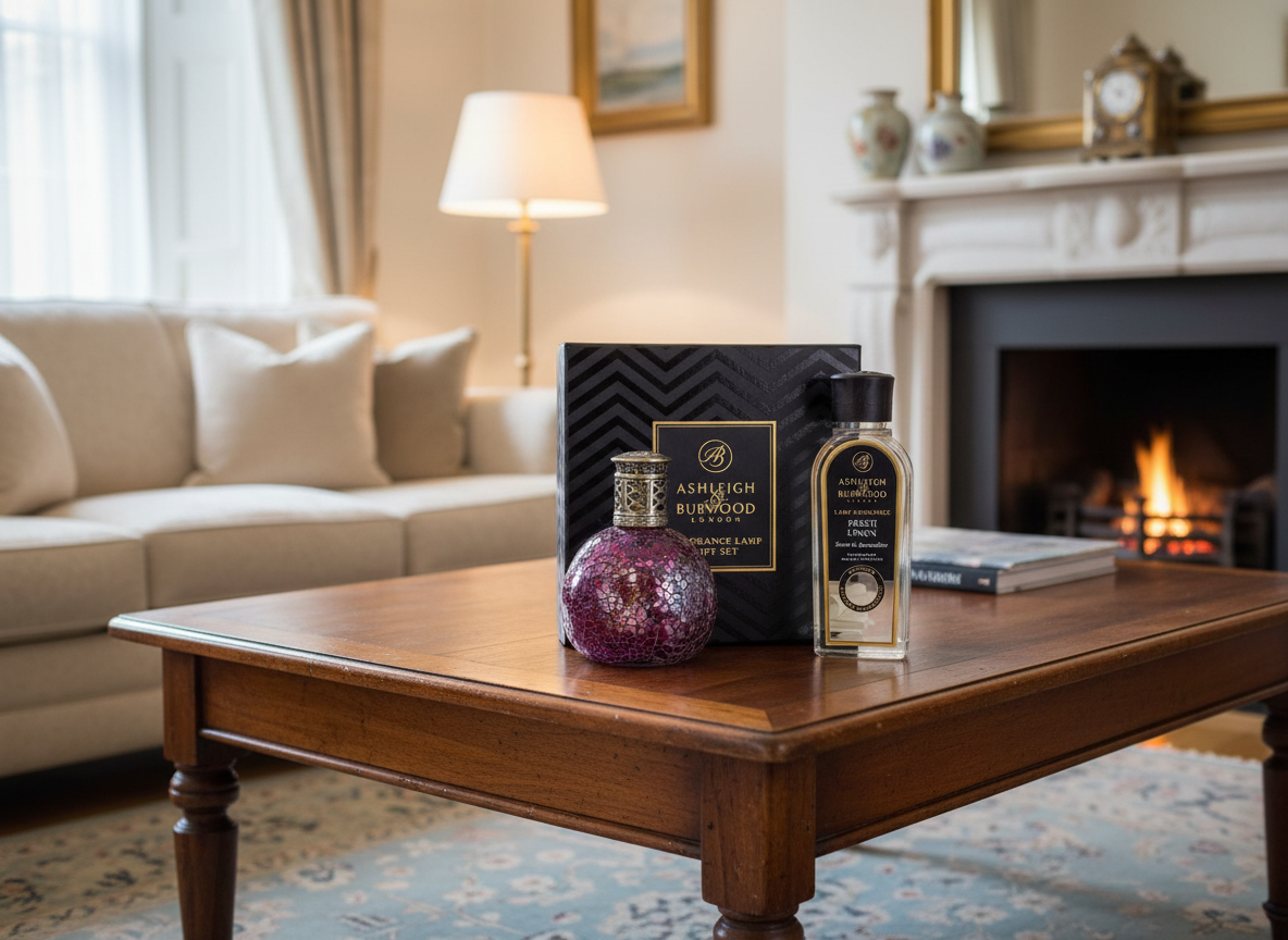 Katalytická lampa malá ROSE BUD s vůní FRESH LINEN 250 ml