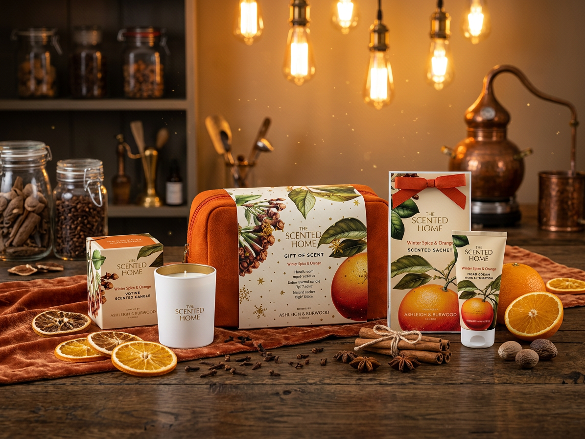 Ashleigh & Burwood Winter Spice & Orange Home & Body dárková sada