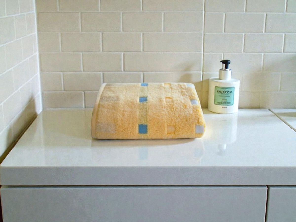 Ručník QUATTRO limone 50x100 cm Framsohn