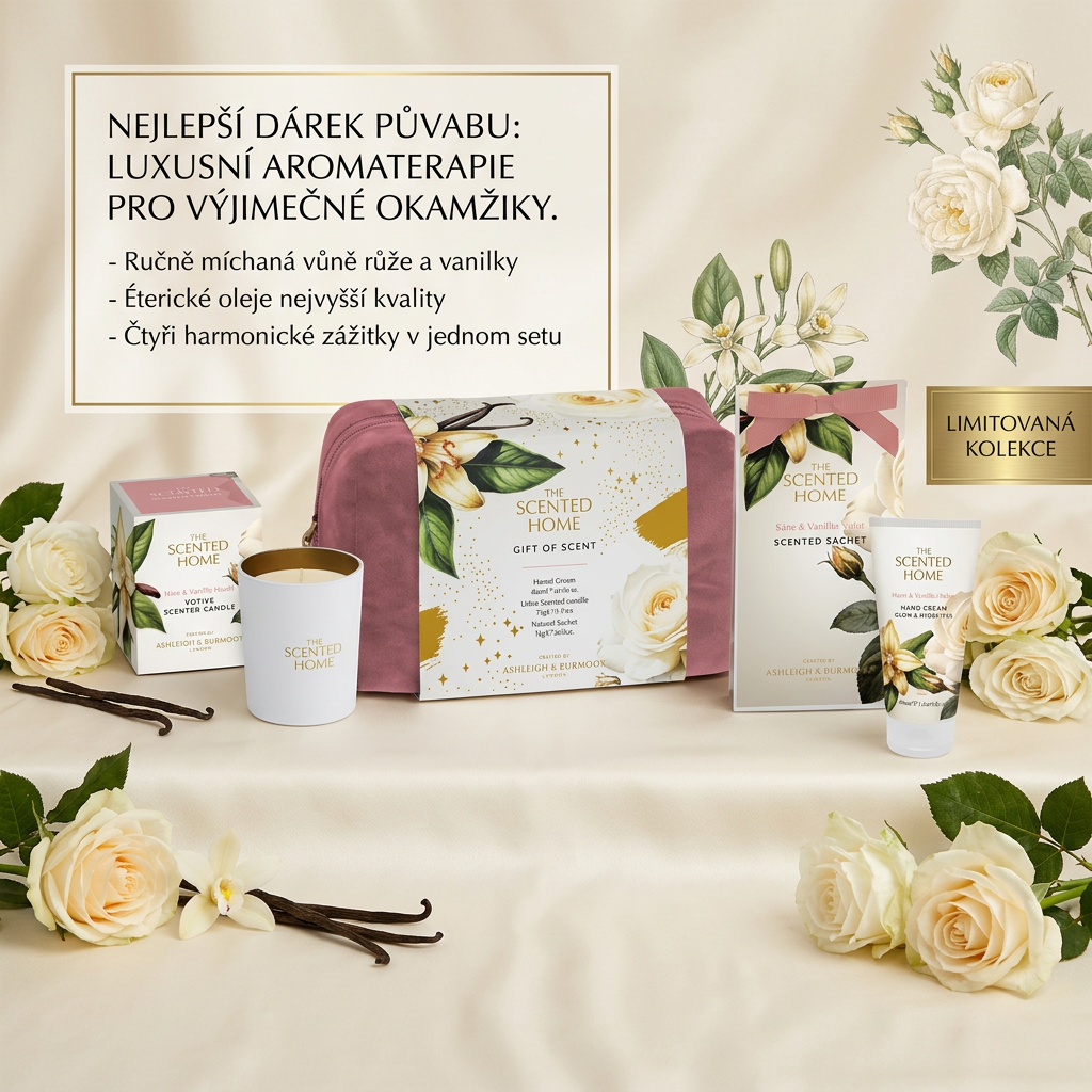Ashleigh & Burwood Rose & Vanilla Musk dárková sada Home & Body