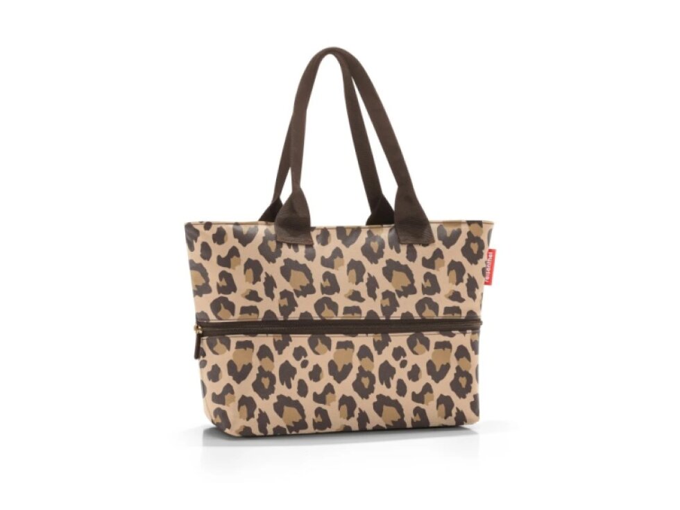 Reisenthel SHOPPER e1 taška leo macchiato, rozšiřitelná 12-18 l