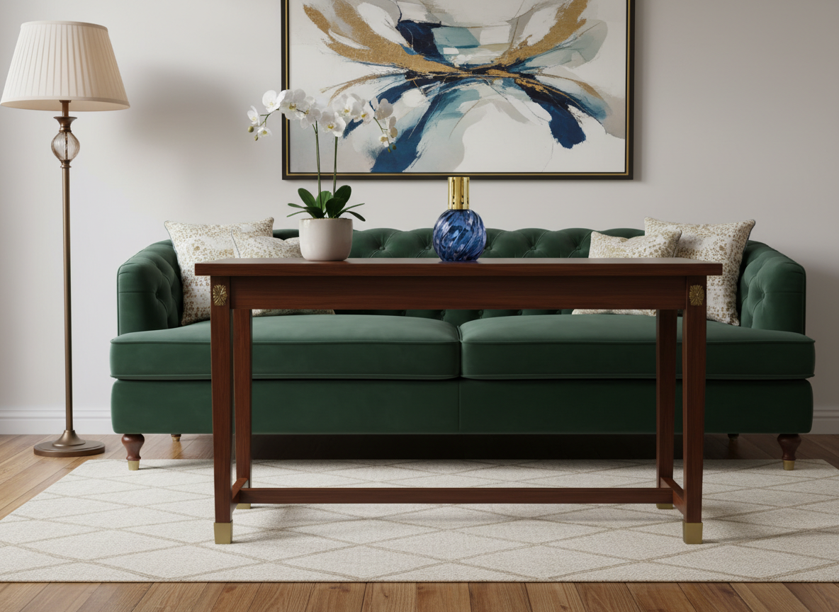 Katalytická lampa SPIRAL BLUE velká skleněná modrá