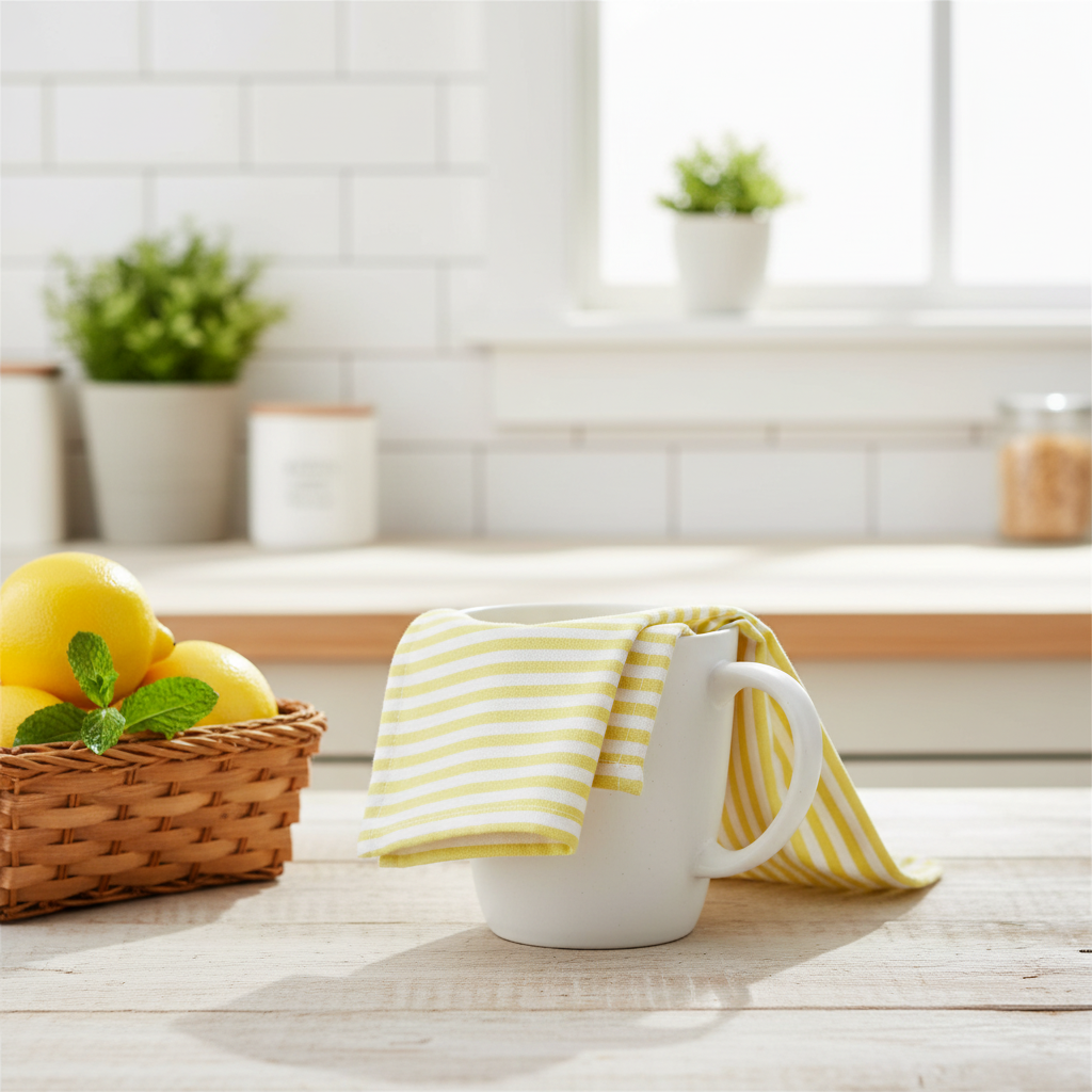 Utěrka ADAM 50 x 70 cm proužek žlutá