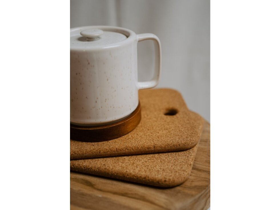 Korková podložka pod hrnec 23 x 17 cm