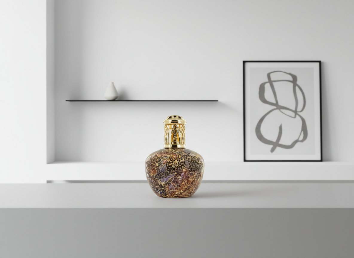 Katalytická lampa TROPICAL SUNSET velká zlatá