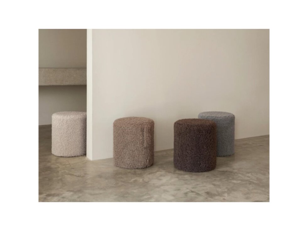 Pouf Blomus TEDDY v. 40 cm krémový