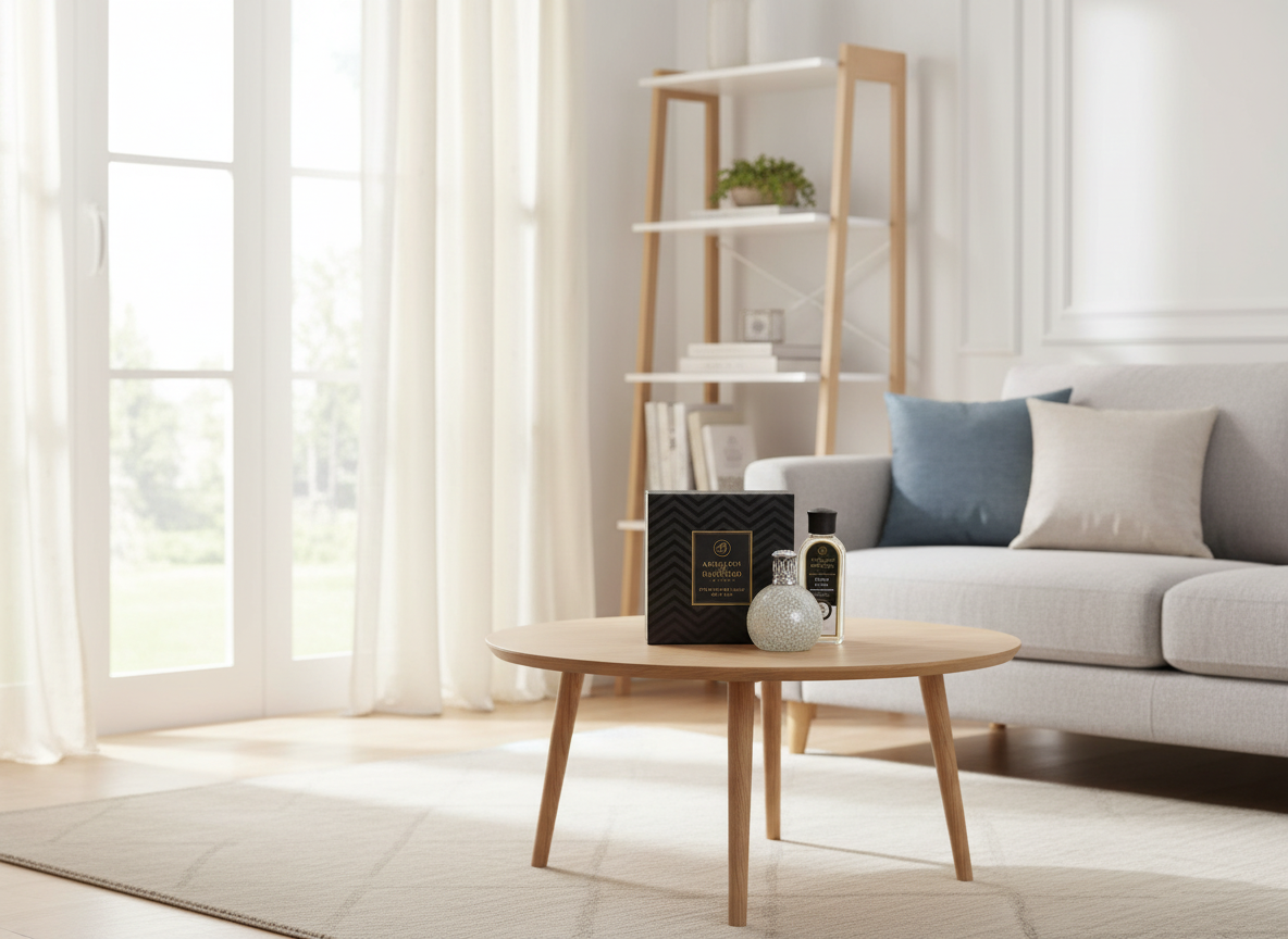 Katalytická lampa THE PEARL s vůní FRESH LINEN 250 ml malá