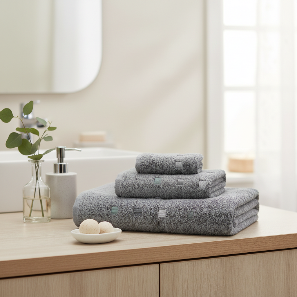 Ručník QUATTRO graphit 50 x 100 cm Framsohn