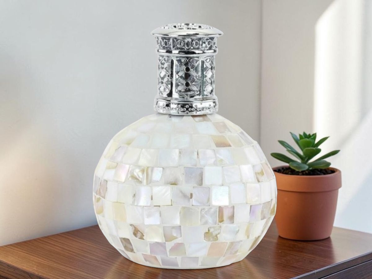 Katalytická lampa OCEAN QUEEN XL perleťová