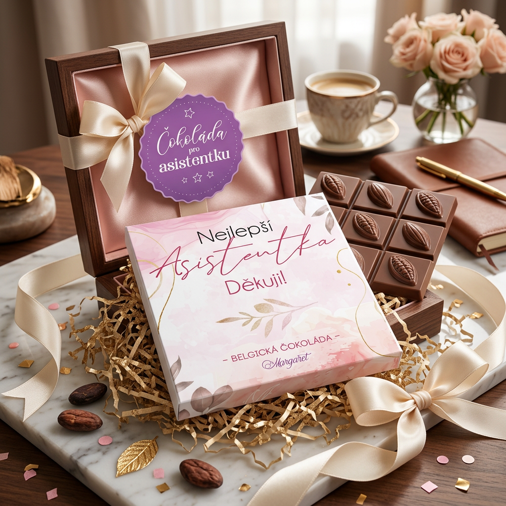 Luxusní belgická čokoláda 90 g – Nejlepší Asistentka