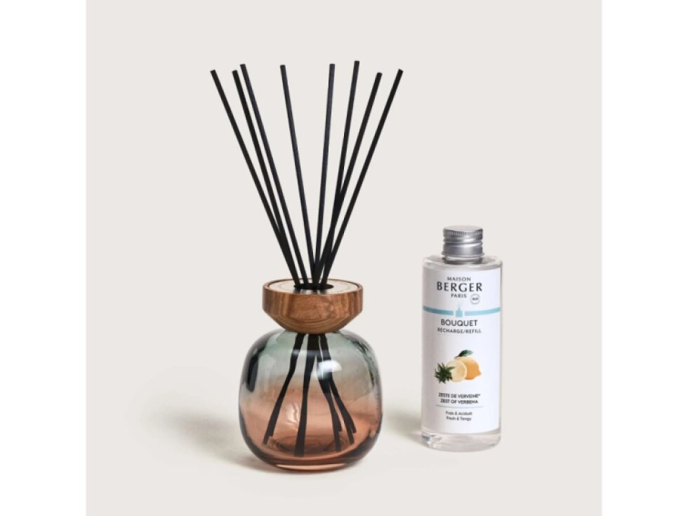 Maison Berger Paris Aroma Difuzér Wood Zelený s Vůní Verbena