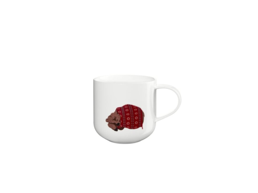Porcelánový hrnek COPPA WINTER ANIMALS medvěd 400 ml ASA Selection