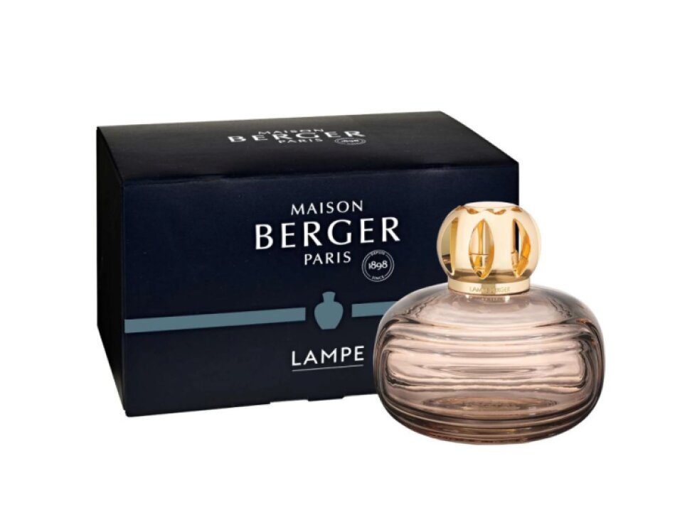 Skleněná katalytická lampa Enigma 390 ml hnědá