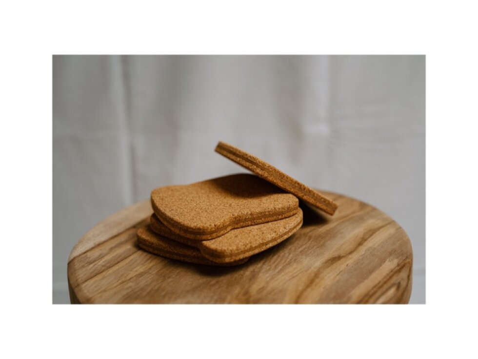 Korková podložka TOAST pod hrnek 11 x 10,5 cm