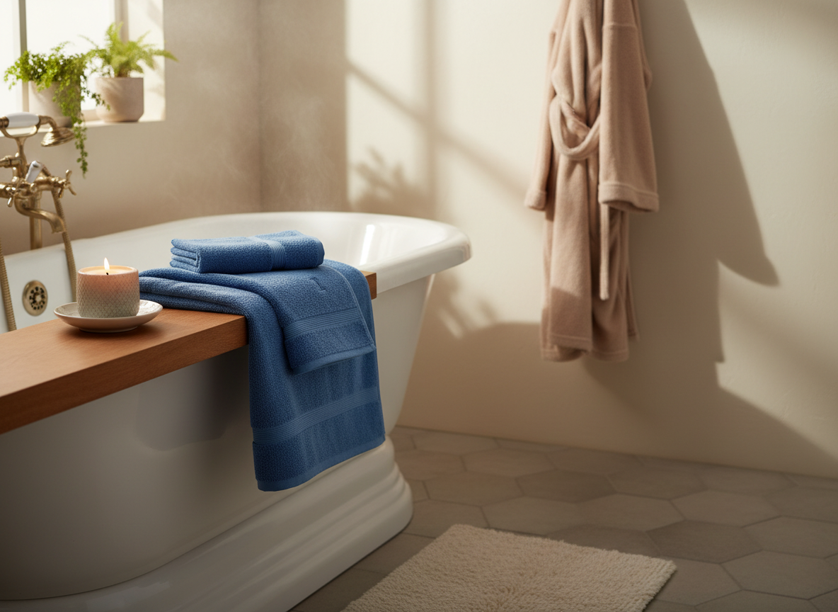 SUPERWUSCHEL ručník 50 x 100 cm cornflower