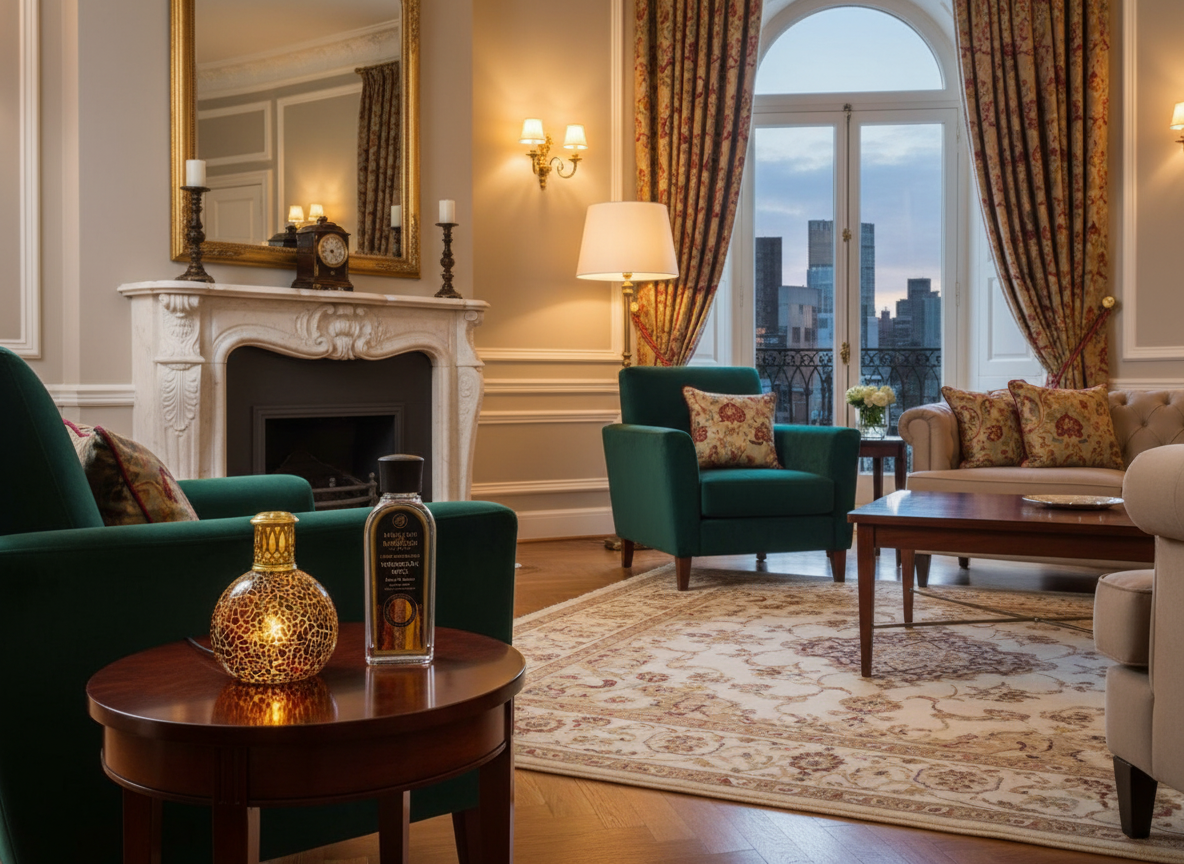 Katalytická lampa GOLDEN SUNSET s vůní MOROCCAN SPICE 250 ml malá