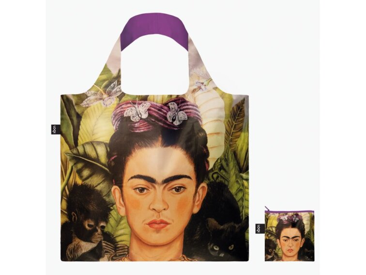 LOQI Skládací Taška Frida Kahlo - Self Portrait
