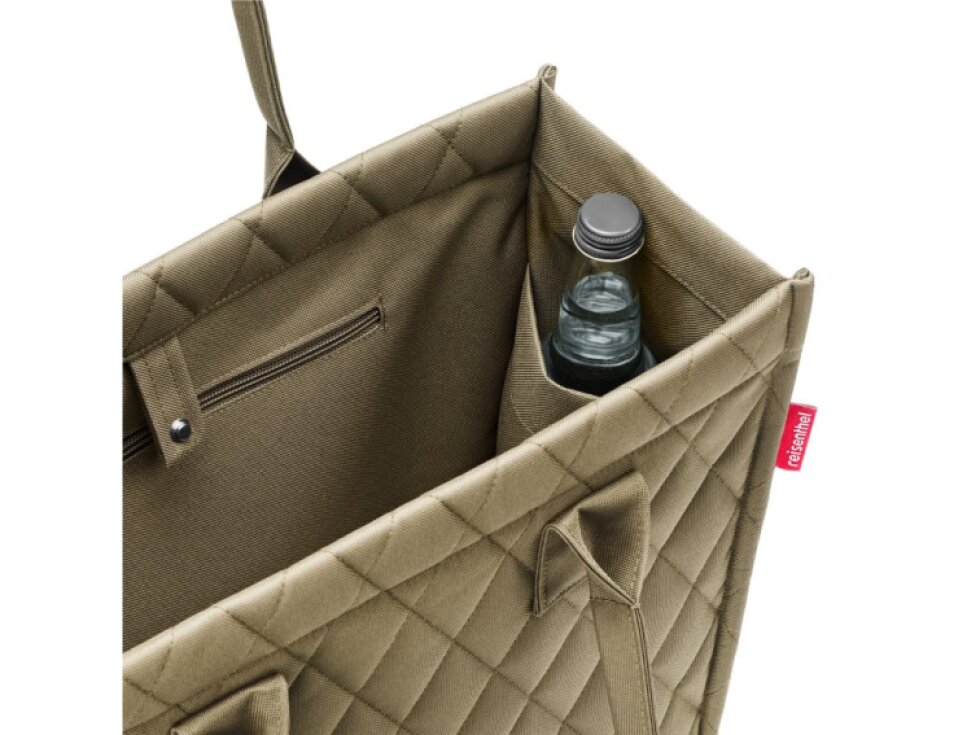 Reisenthel Daily Shopper Taška přes rameno, Rhombus Olive, 14L