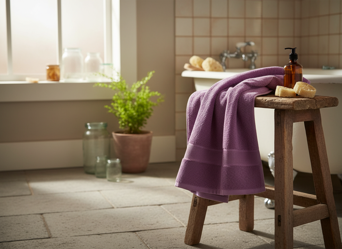 Bambusový ručník 50 x 100 cm iris