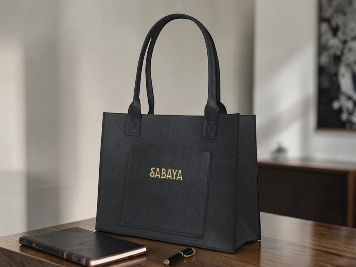 Taška SABAYA fleece černá