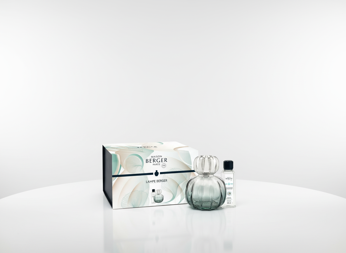 Katalytická lampa Corali zelená + náplň Nebeská voda 250 ml