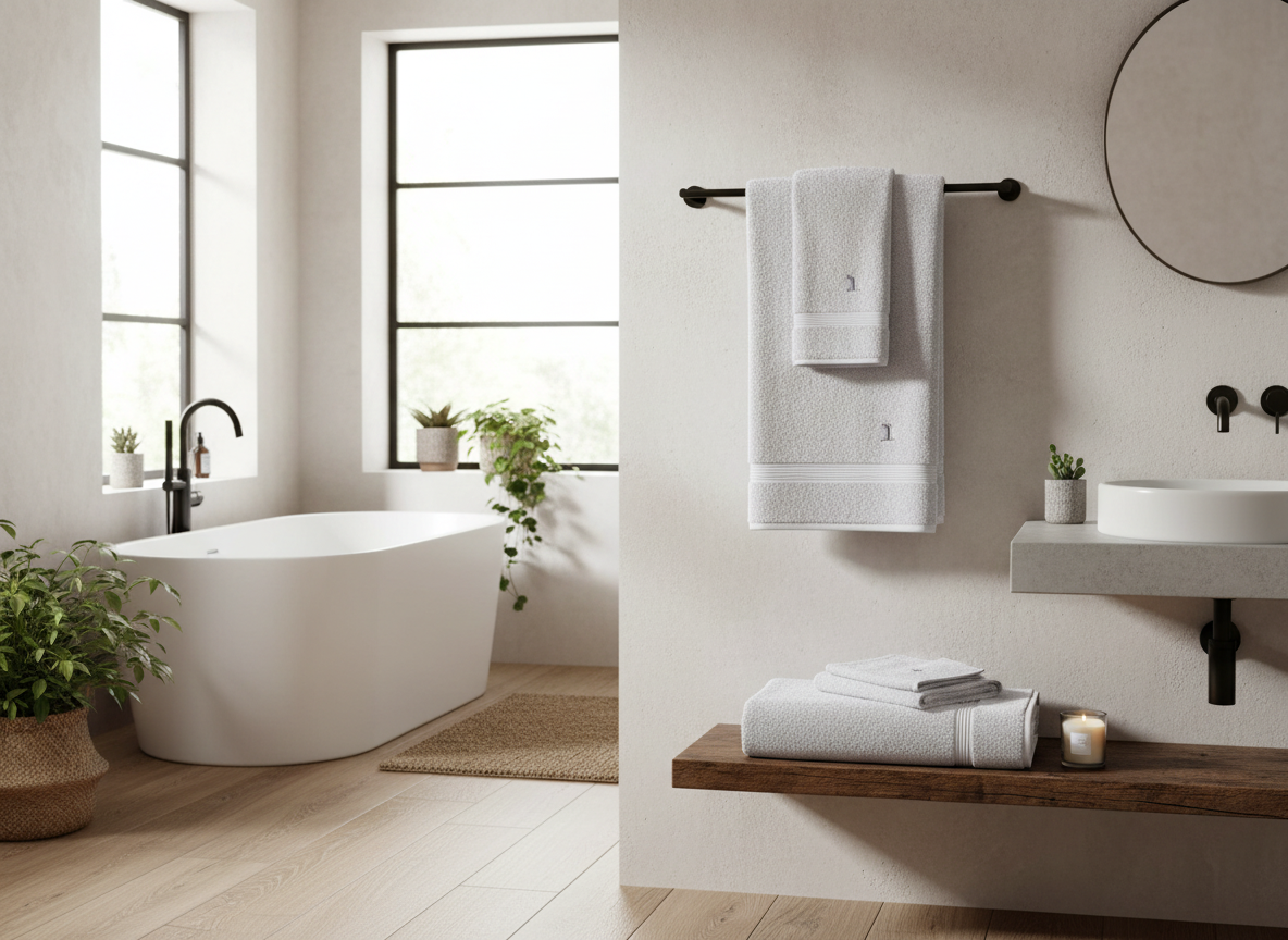 SUPERWUSCHEL osuška 80 x 150 cm silver