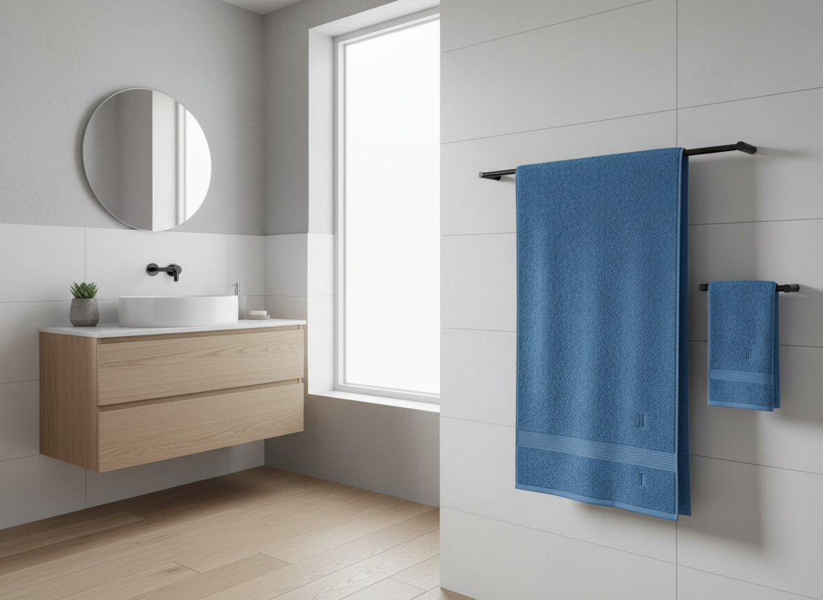 SUPERWUSCHEL ručník 50 x 100 cm cornflower